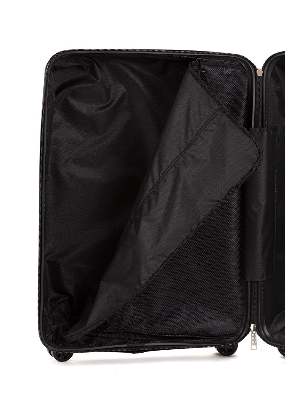 Mavi ABS Unisex Dalgalı 75cm Büyük Boy Valiz FSL119-4