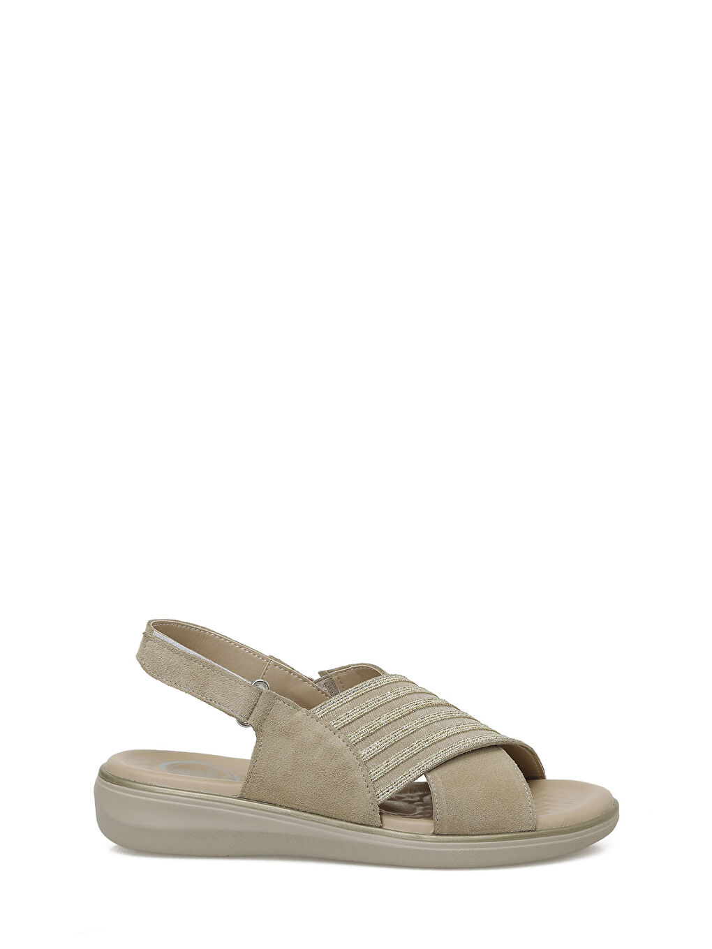 105521.Z5FX Bej Kadın Comfort Sandalet
