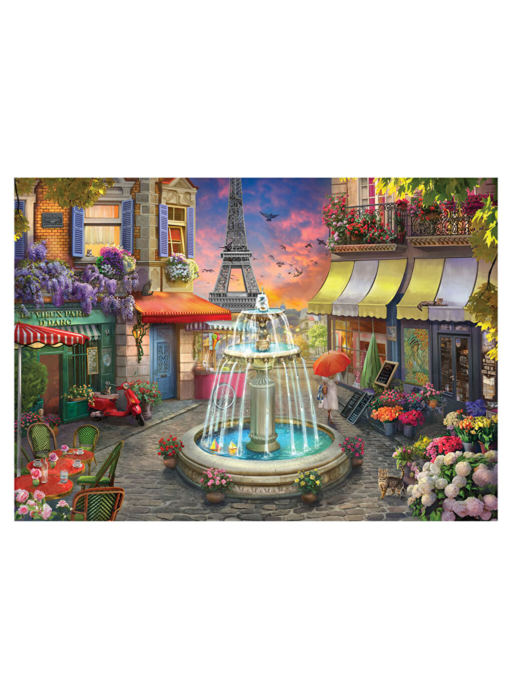 Puzzle 700 XL Parça Paris Meydanı 2701-1