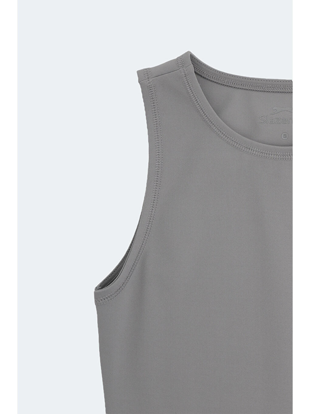 Vatık I 2 Li Set Kadın Slim Fit Siyah - Gri Atlet-6