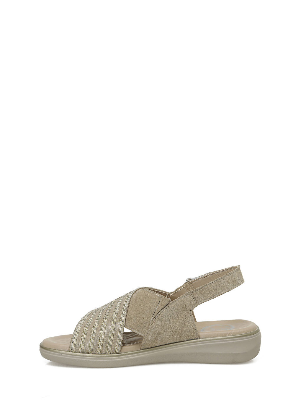 105521.Z5FX Bej Kadın Comfort Sandalet-2