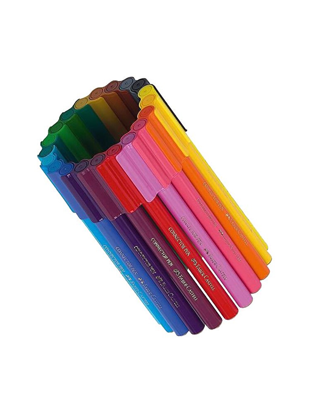 Keçeli Kalem 20 Lu Eğlenceli Yaratıcı Set Faber Castell 20 Renk Eğlenceli Keçeli Kalem Seti-3
