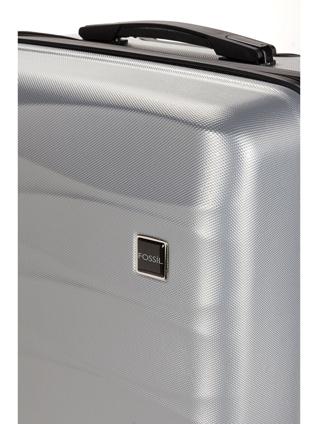 Gri ABS Unisex Dalgalı Kabin Orta Büyük Boy 3'lü Valiz Seti FSL119-7