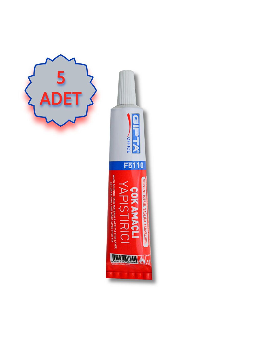 19 gr Çok Amaçlı Sıvı Yapıştırıcı (F5110) 5 Adet
