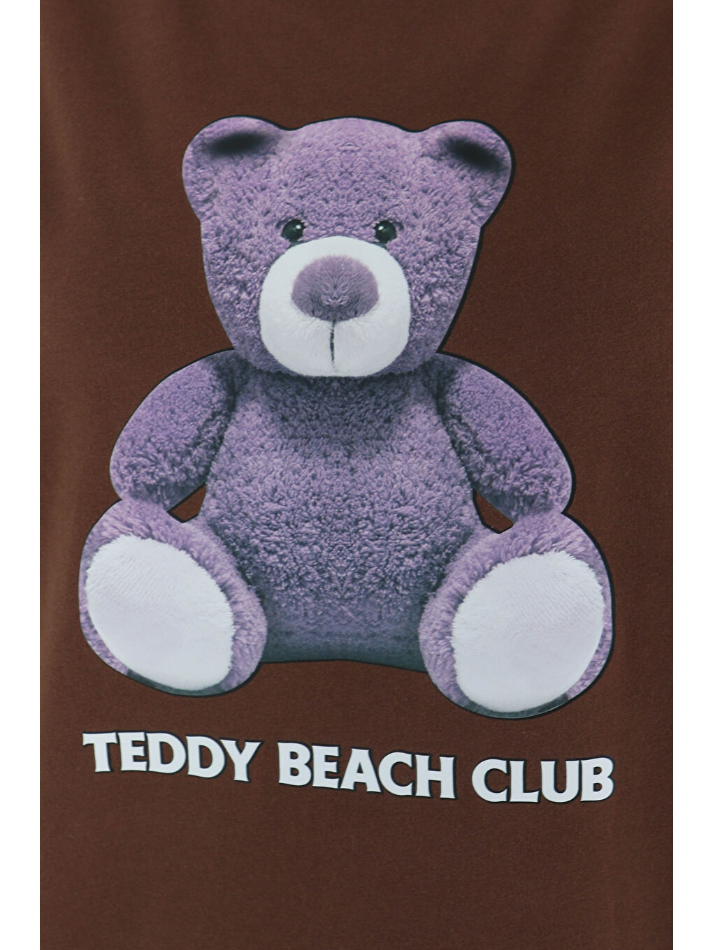 Kahverengi Baskılı Kısa Kollu T-Şhirt Kahve - 27347-3