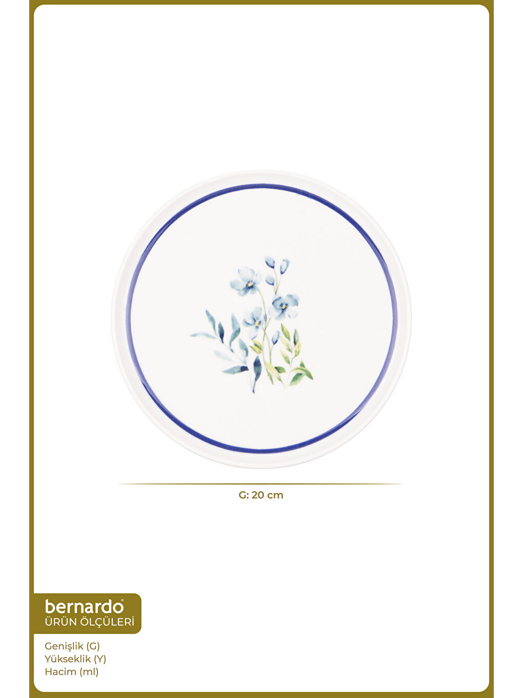 Beyaz Clara 6 Parça Pasta Takımı-1