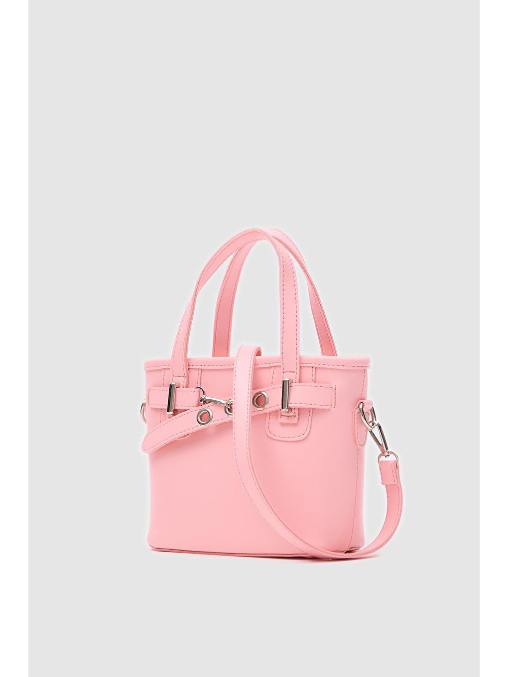 Papillon Vintage Çapraz Çanta Pembe-4