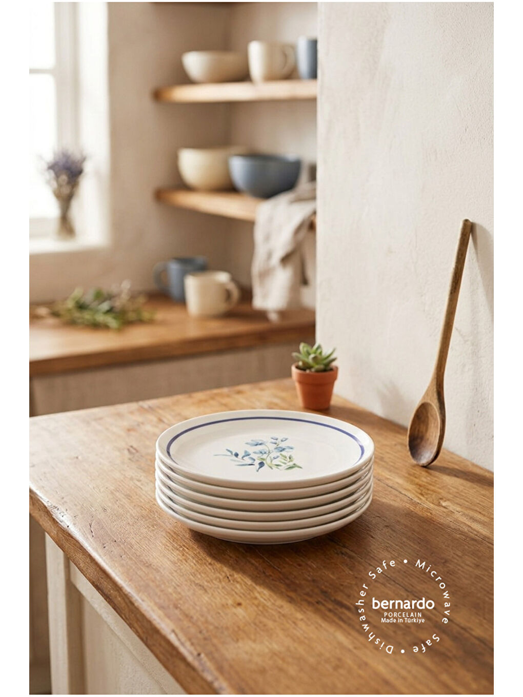 Beyaz Clara 6 Parça Pasta Takımı-2