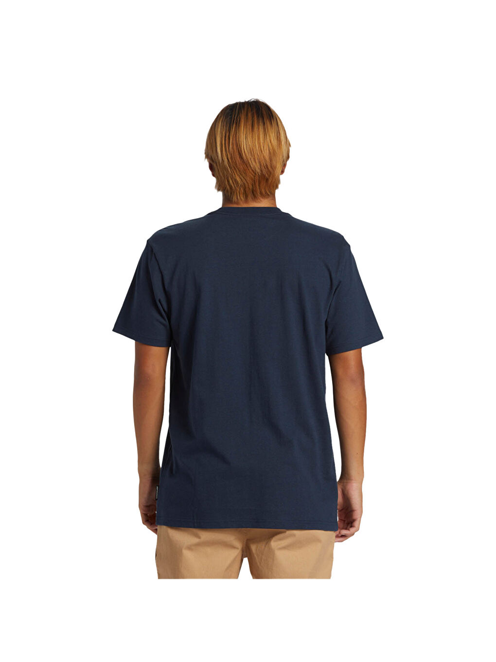 Lacivert Qs Rushed Logo Dna Erkek Tişört-3