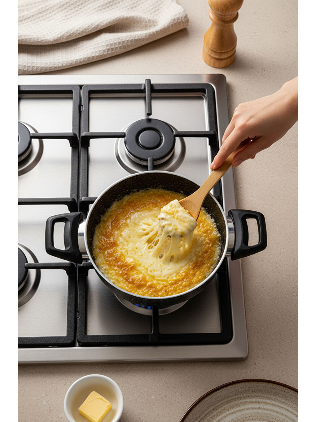 Anita 13 Parça Tencere Seti Siyah-6