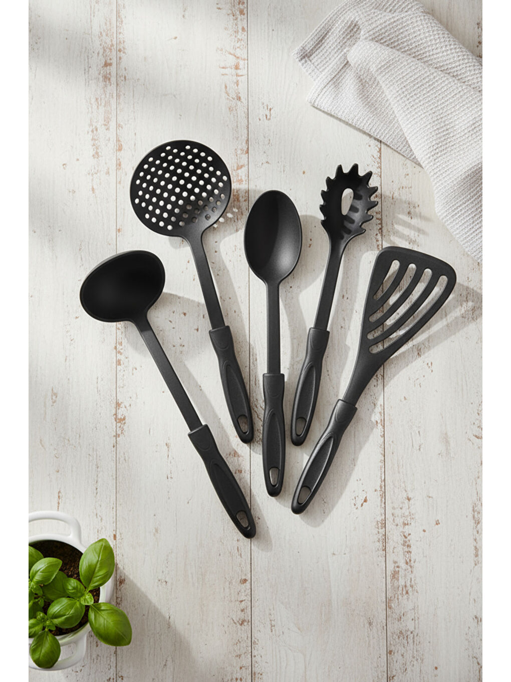 Ekru Marcel 13 Parça Granit Tencere Seti Krem-6