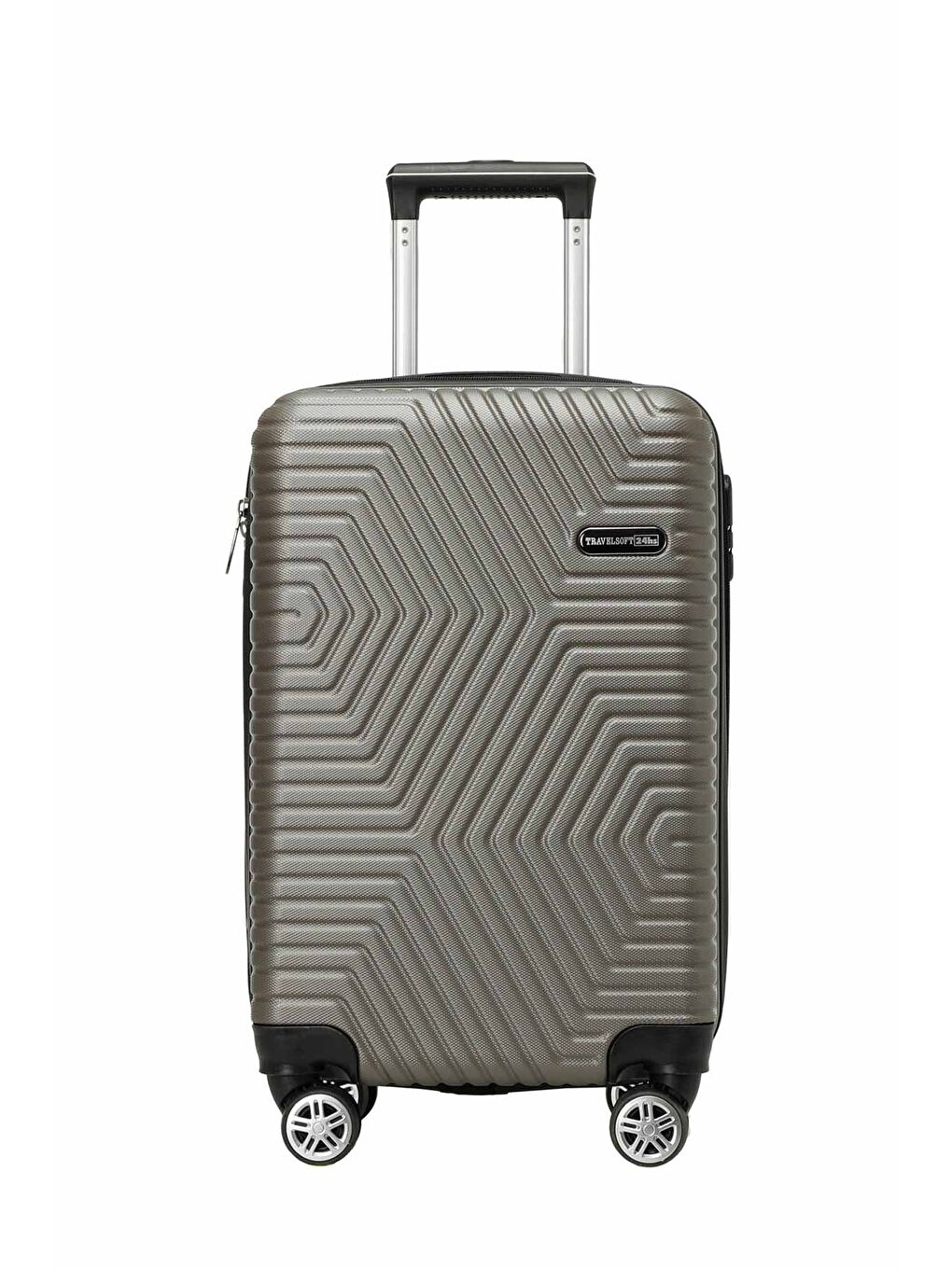 Bej SANDERUM -K  5FX Vizon Unisex Küçük Boy Valiz