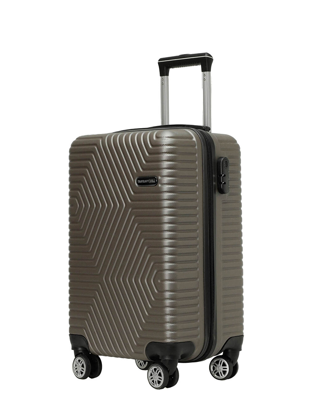 Bej SANDERUM -K  5FX Vizon Unisex Küçük Boy Valiz-1