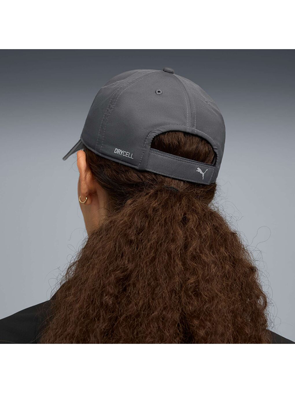 Gri RUNNING III Beyzbol Şapka-1