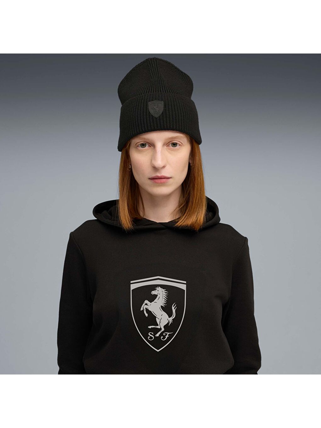 Siyah SCUDERIA FERRARI Pro Bere-3