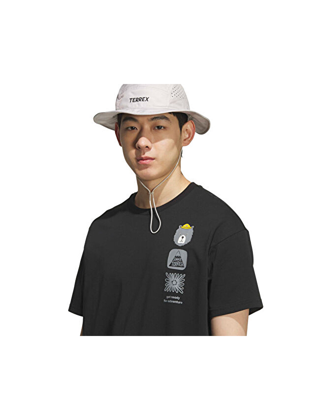 Terrex Mt Gfx Tee Erkek Outdoor Tişörtü Ke3720 Siyah-2