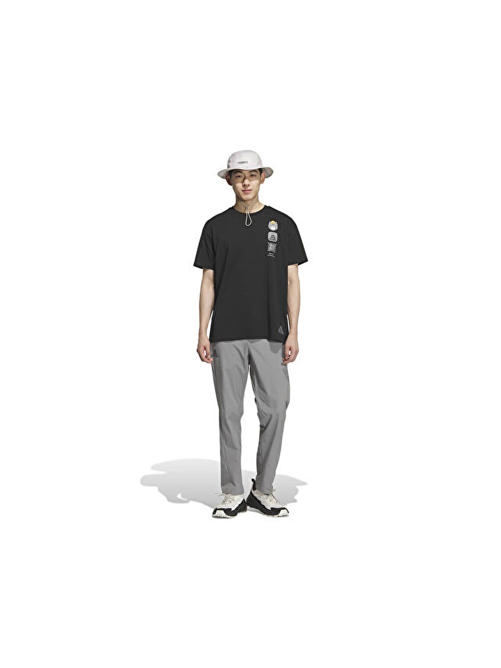Terrex Mt Gfx Tee Erkek Outdoor Tişörtü Ke3720 Siyah-3