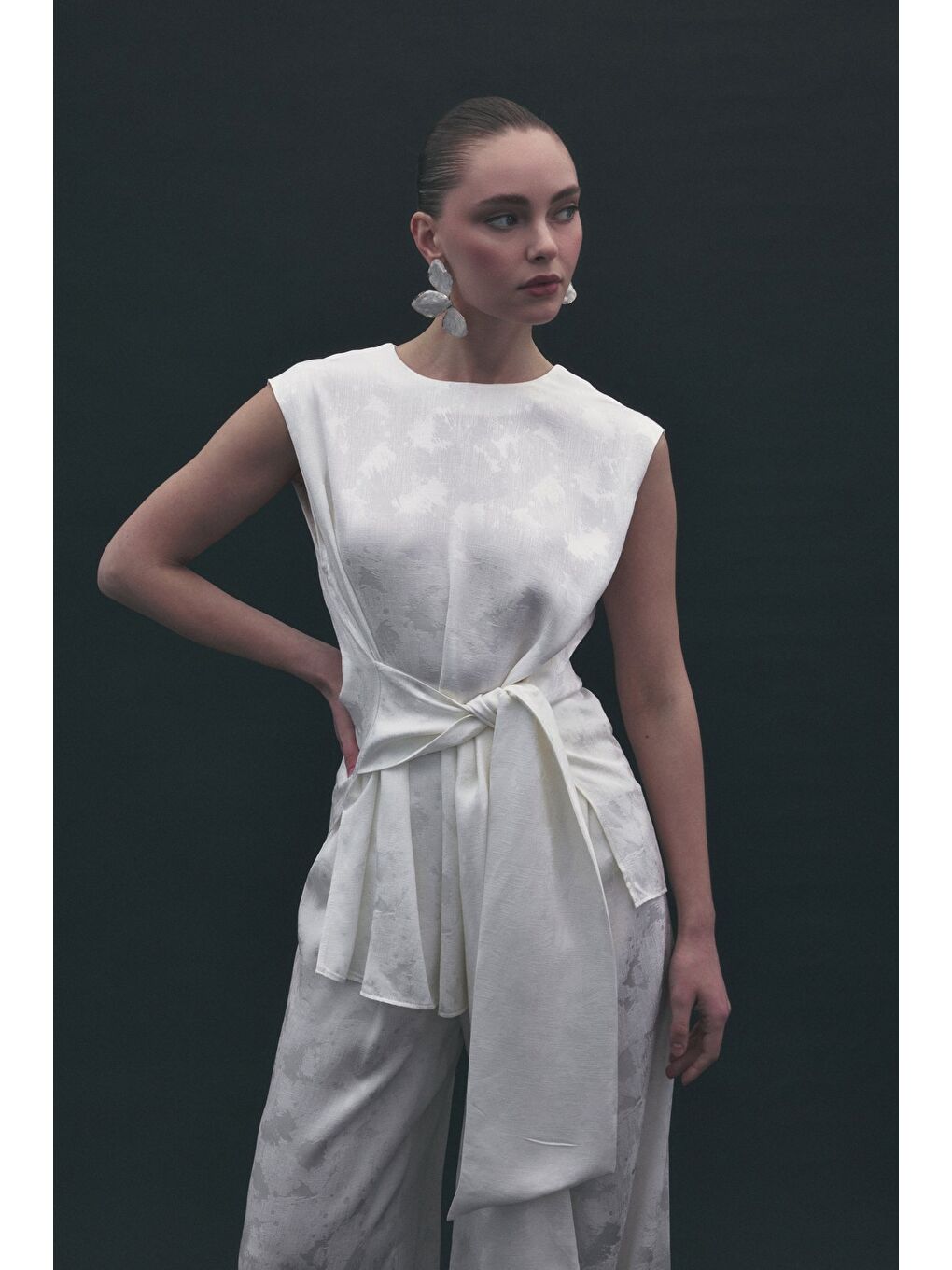 Camila Bluz - Ekru-1