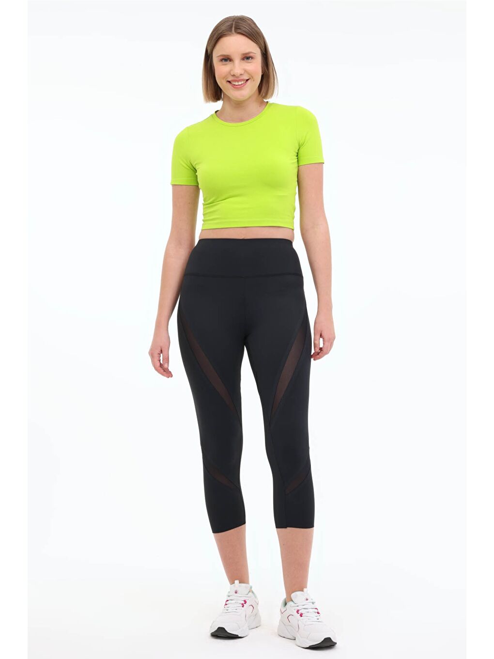 WL MUSY 26HD23-046 5FX Siyah Kadın Tayt-2