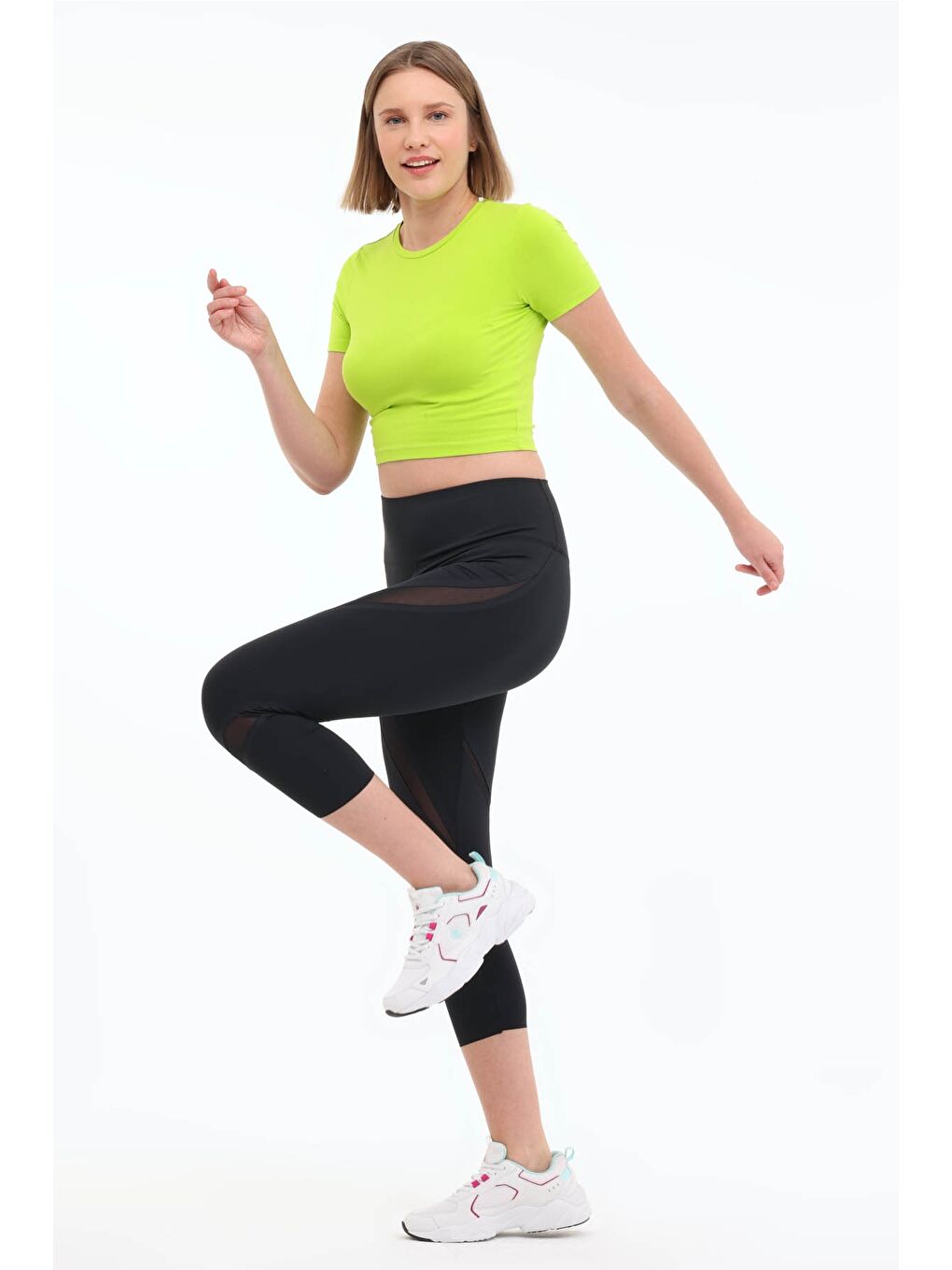 WL MUSY 26HD23-046 5FX Siyah Kadın Tayt-4