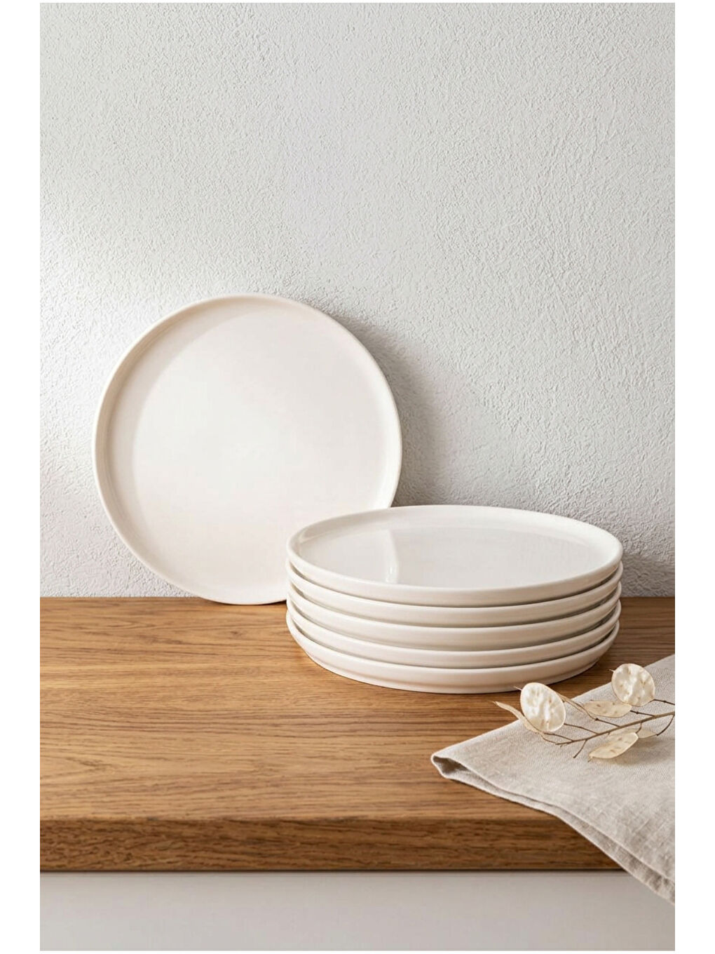 Lily 12 Parça Kahvaltı Takımı Beyaz-6