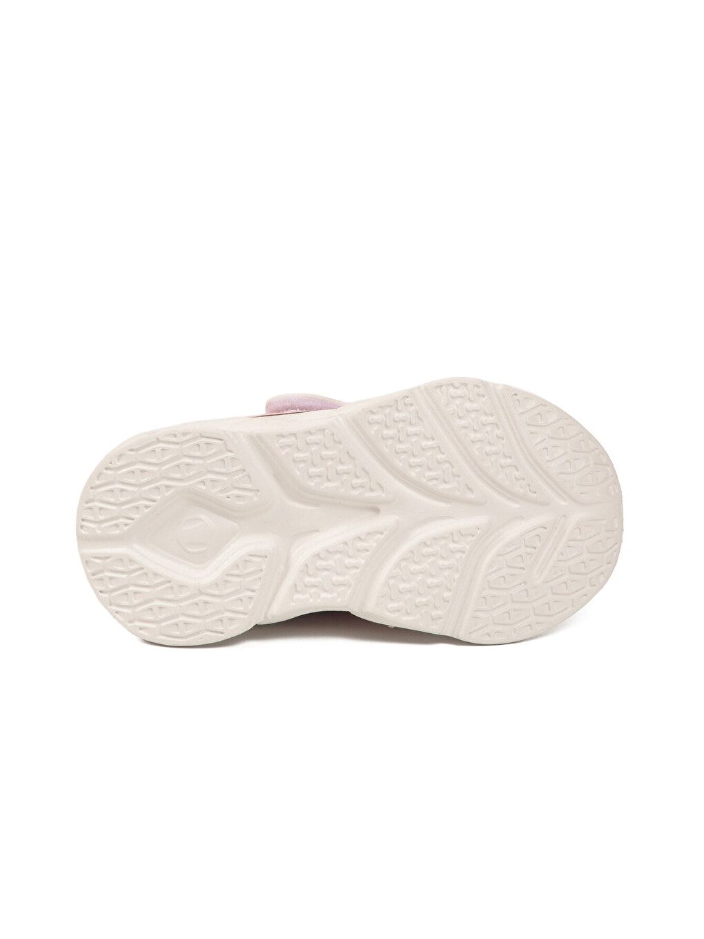 Pembe Pudra Cırtlı Işıklı Anatomik Bebek Spor Ayakkabı Sneaker Aria B-2