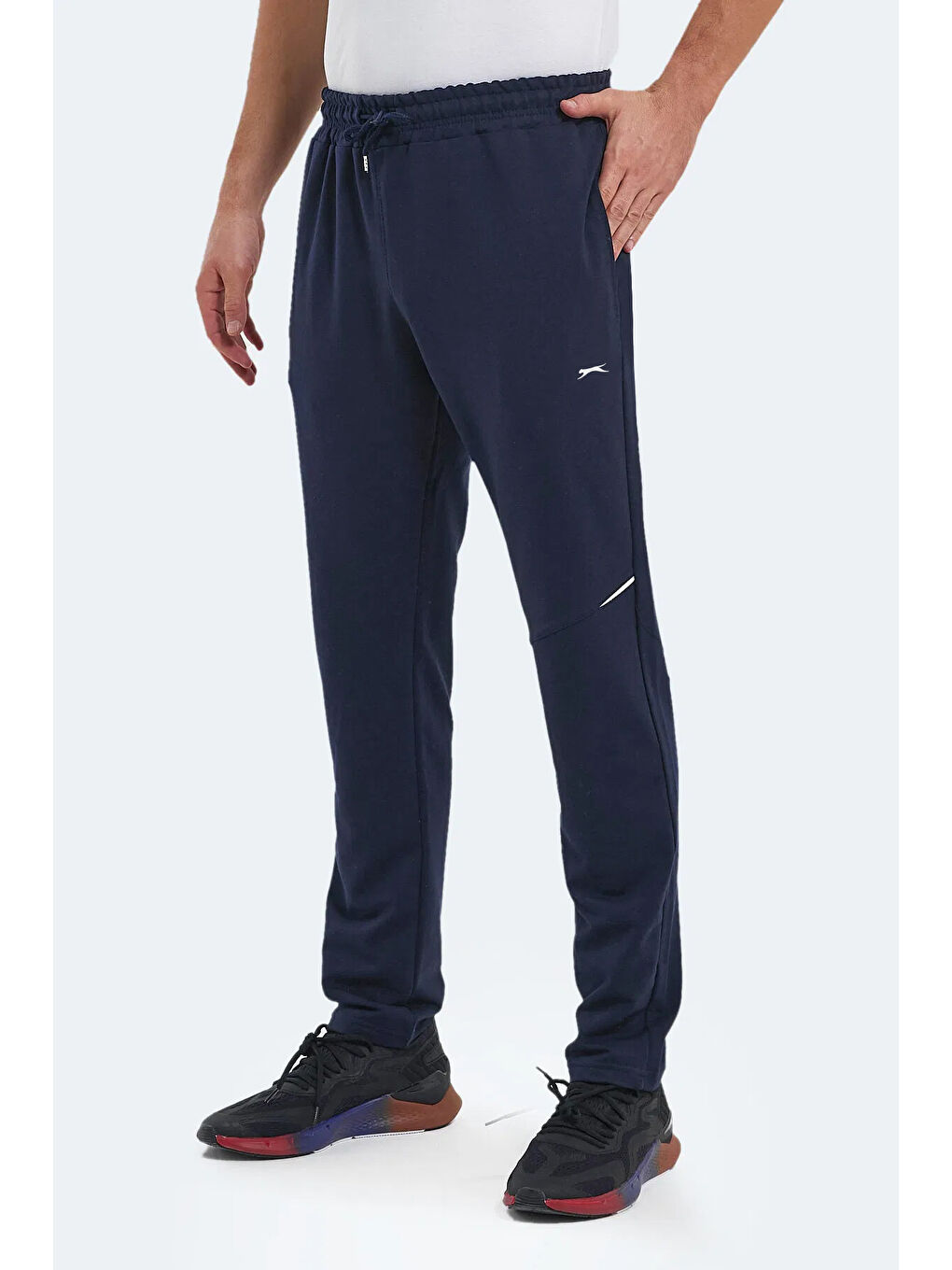 Siyah Erkek 2'li Eşofman Altı-1