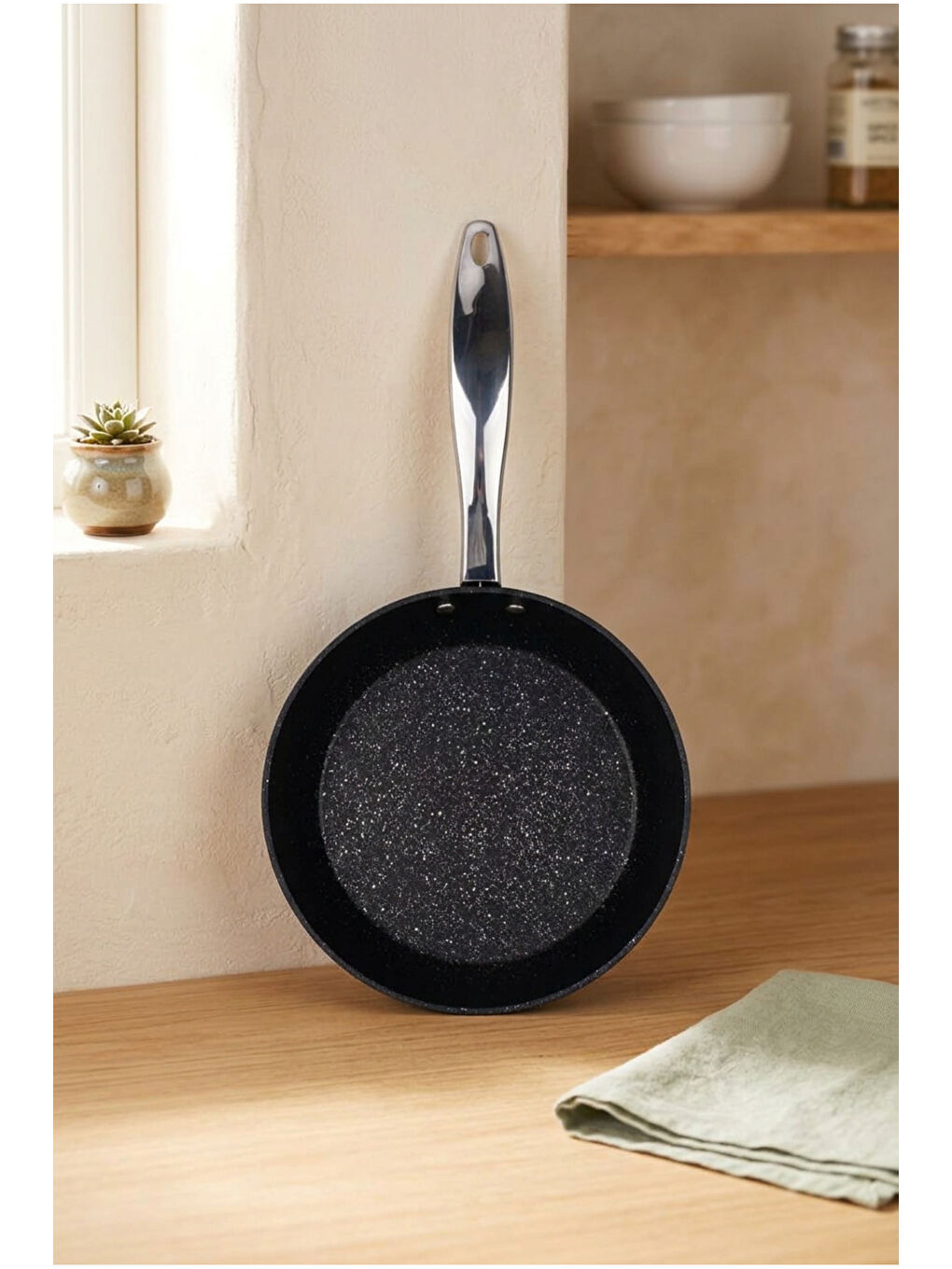 Chef Line Granit Tava Siyah 22cm-3