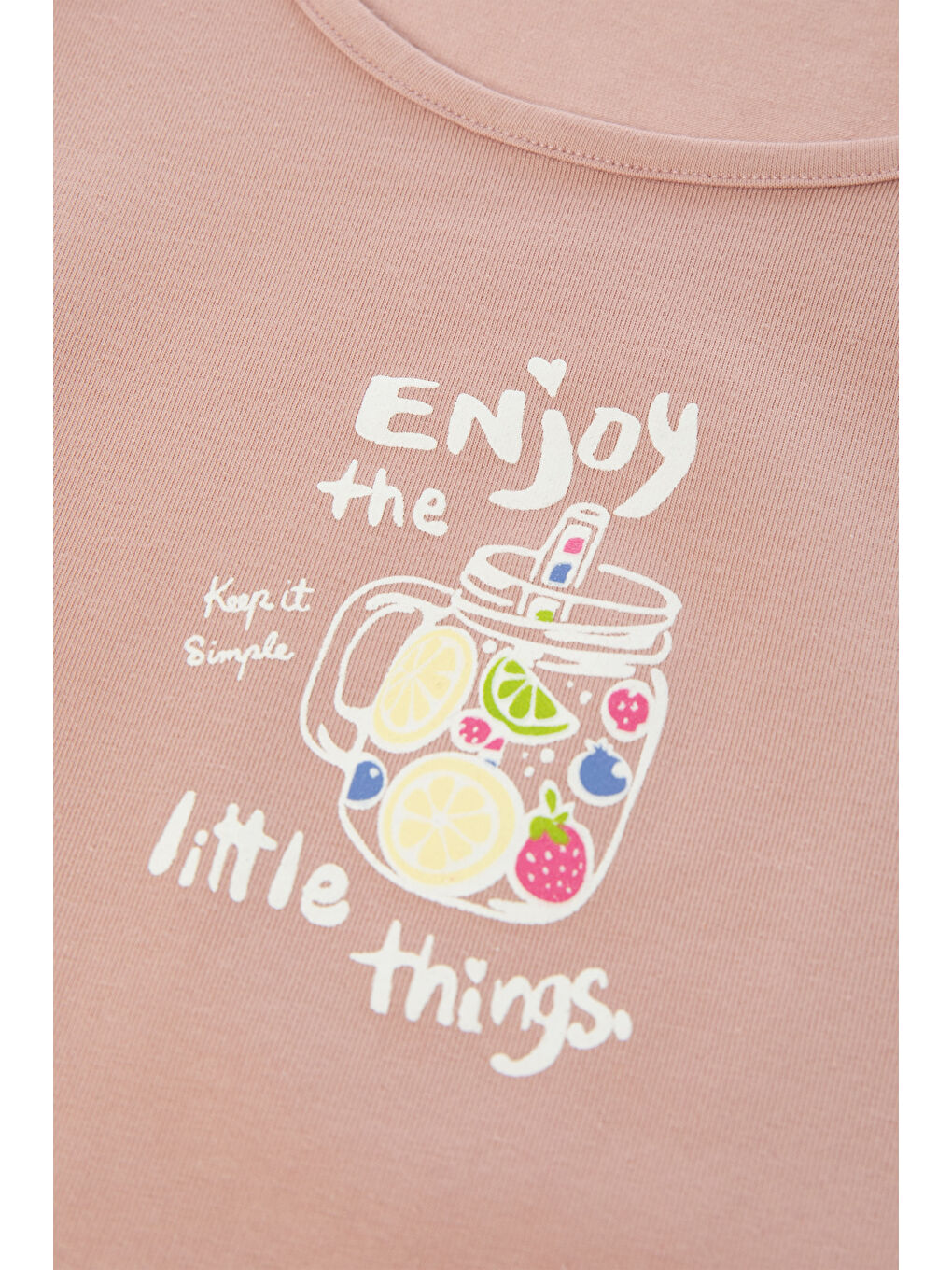 Lila Kadın Pamuklu Yandan Bağlamalı Büzgülü Şortlu Pijama Takımı-3