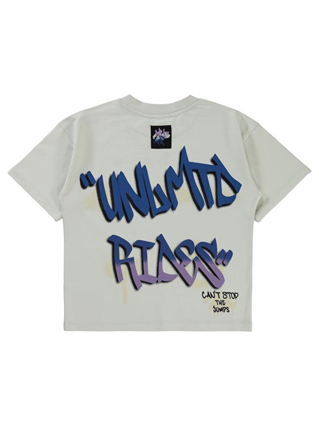 Gri Boys Nyc Baskılı 10-13 Yaş Tişört-2