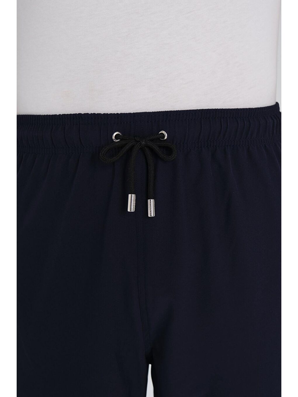 Lacivert Uzun Erkek Havuz Ve Deniz Şortu 2426-5