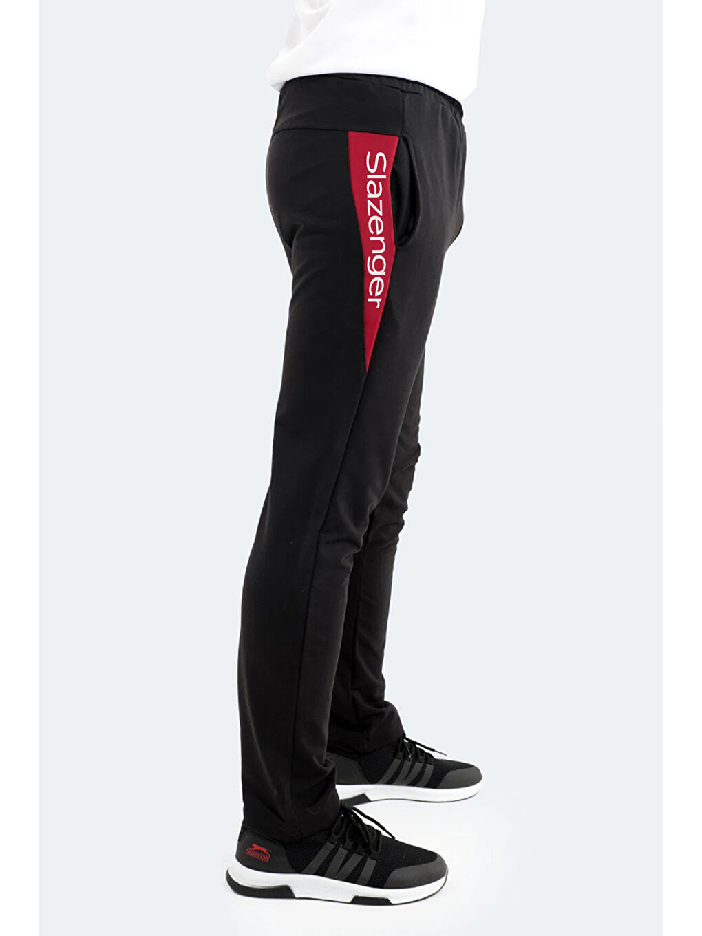 Siyah Erkek 2'li Eşofman Altı-5