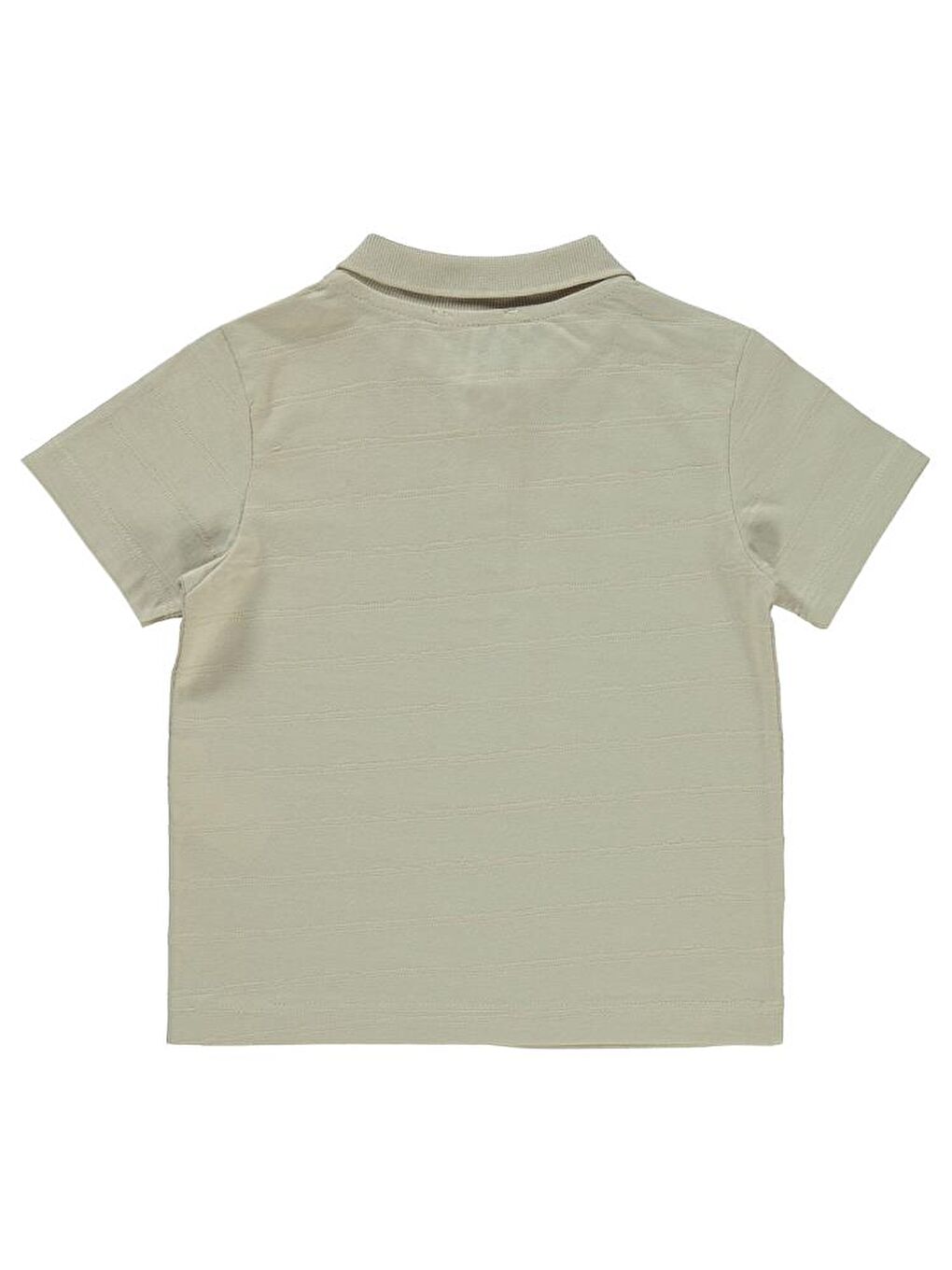 Bej Boys Çizgili 2-5 Yaş Tişört-1