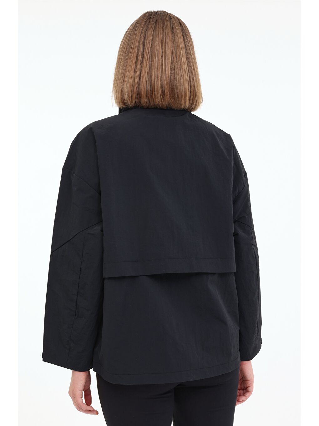 WL ELETA 64OUT25400 5FX Siyah Kadın Ceket-1