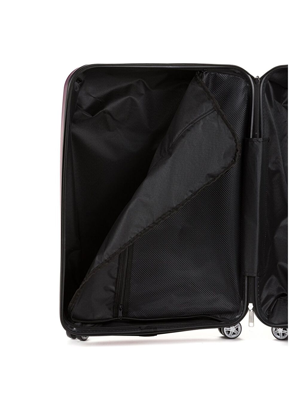 Mor ABS Unisex 65cm Orta Boy Valiz FSL126-4