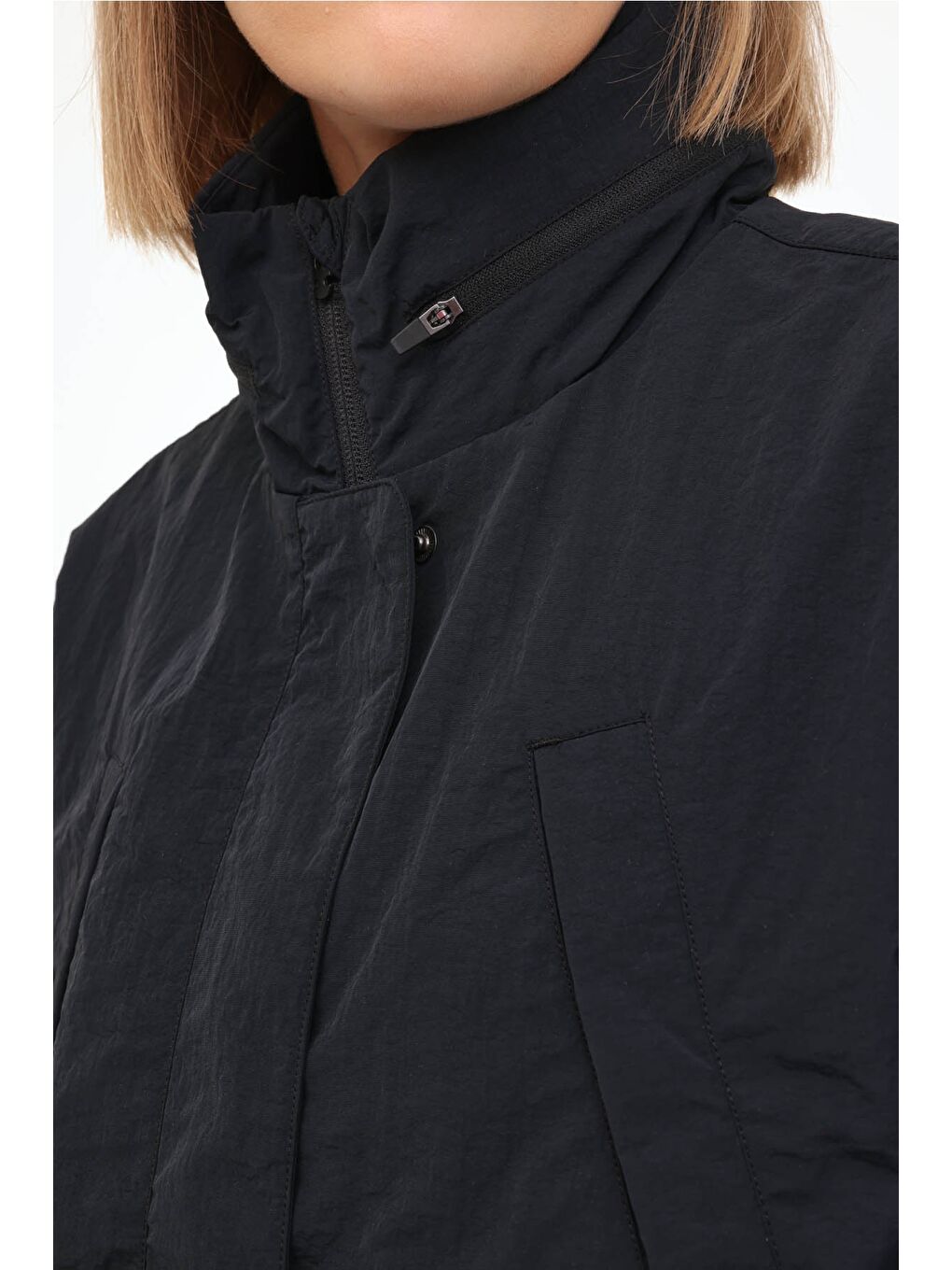 WL ELETA 64OUT25400 5FX Siyah Kadın Ceket-3
