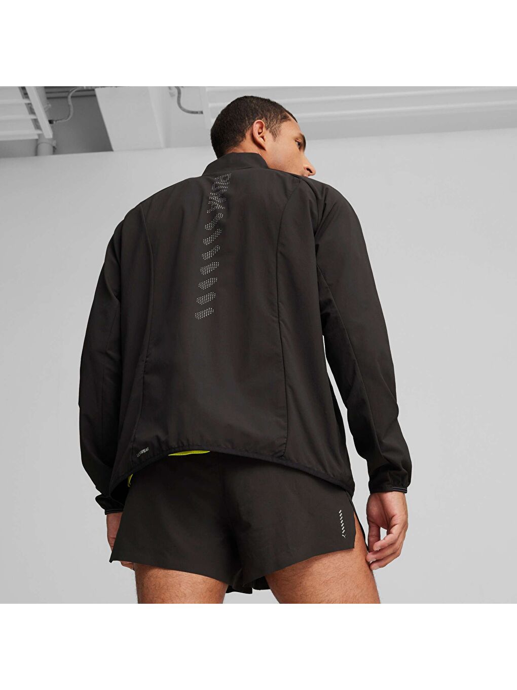 Siyah RUN Elite Erkek Ceket-4