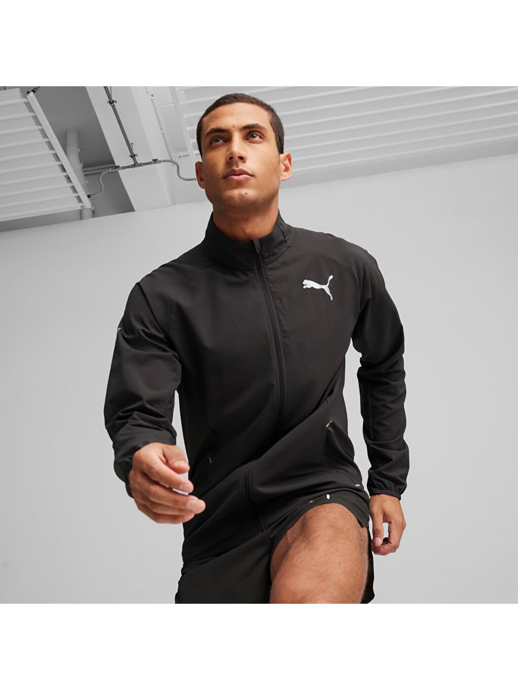 Siyah RUN Elite Erkek Ceket-6