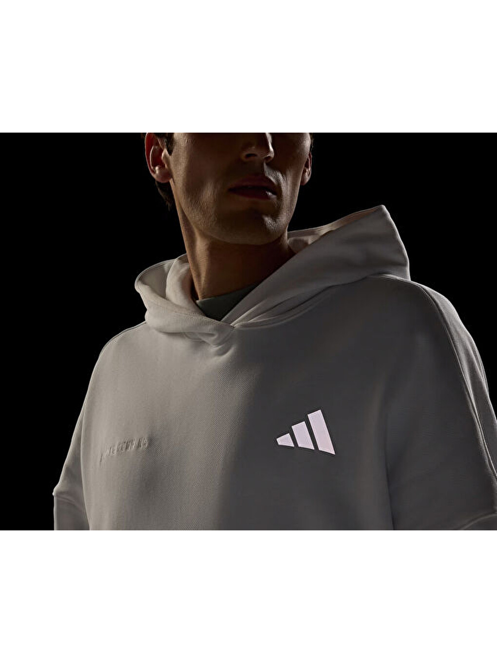 Adi365 C Hood U Erkek Koşu Sweatshirts Ka0331 Beyaz-7