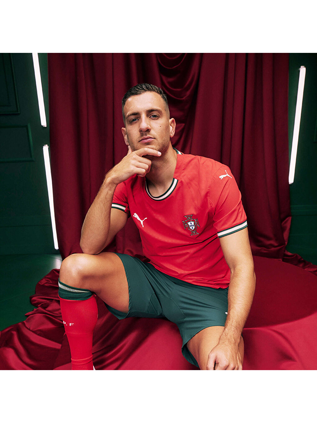 Karışık Portekiz Milli Takımı 2025 Erkek İç Saha Forması-6