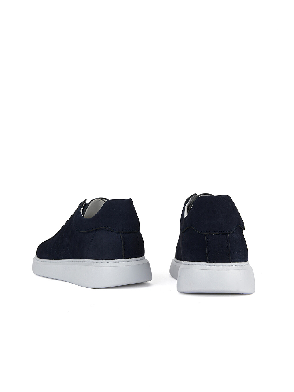 Erkek Hakiki Deri Sneaker 1611066Z2880 Lacivert-2