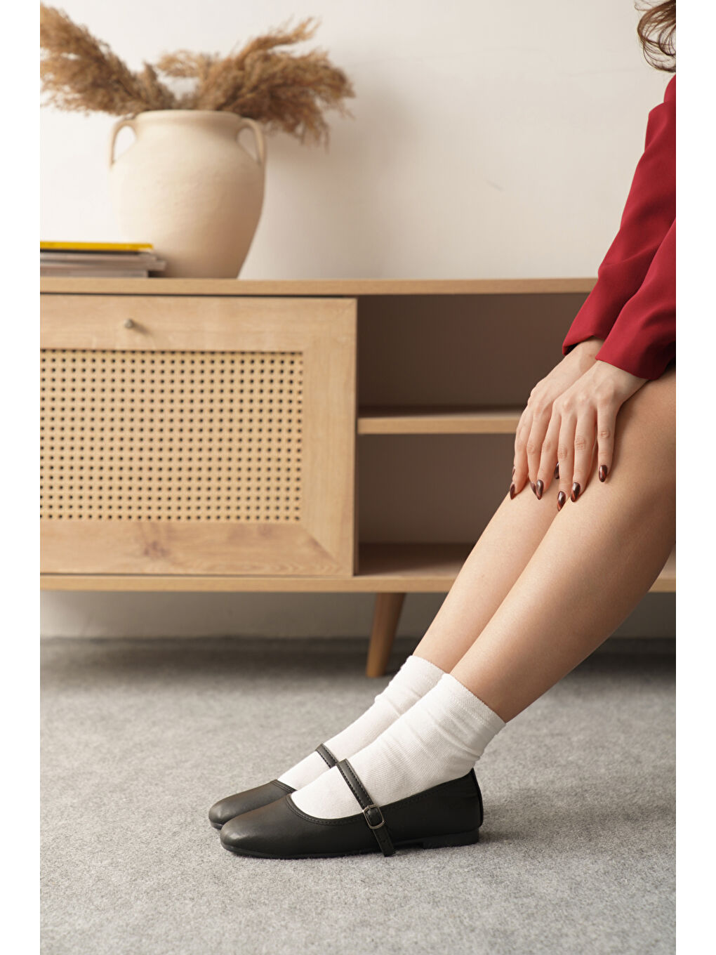 Siyah Trixie Kadın Babet-3