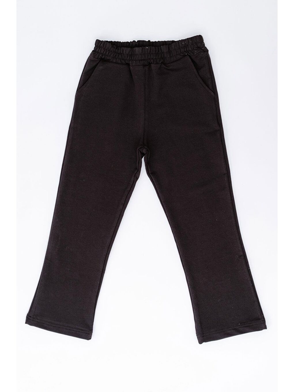 Kız Çocuk İspanyol Paça Eşofman Altı 761 Siyah