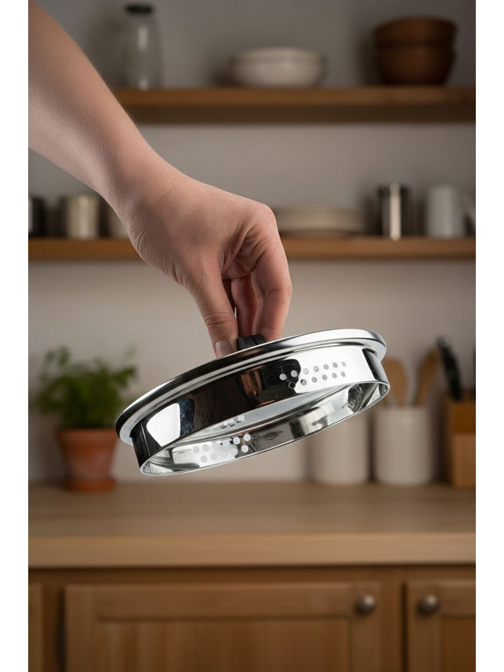 Gri Stella 8 Parça Çelik Tencere Seti-6