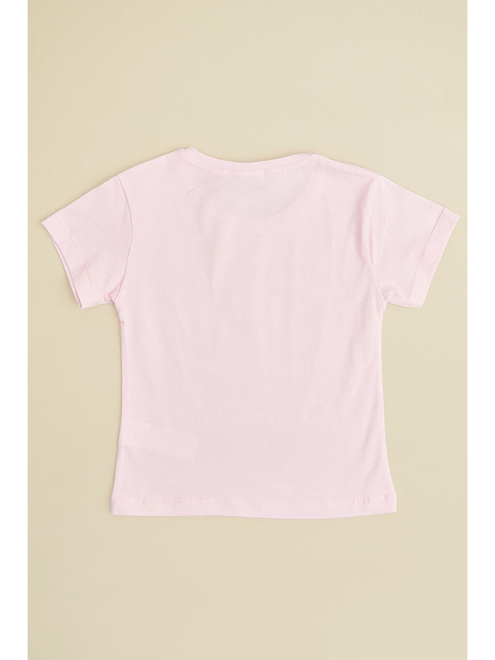 Pembe Cupcake Happıness Baskılı Kız Çocuk Tişört-1