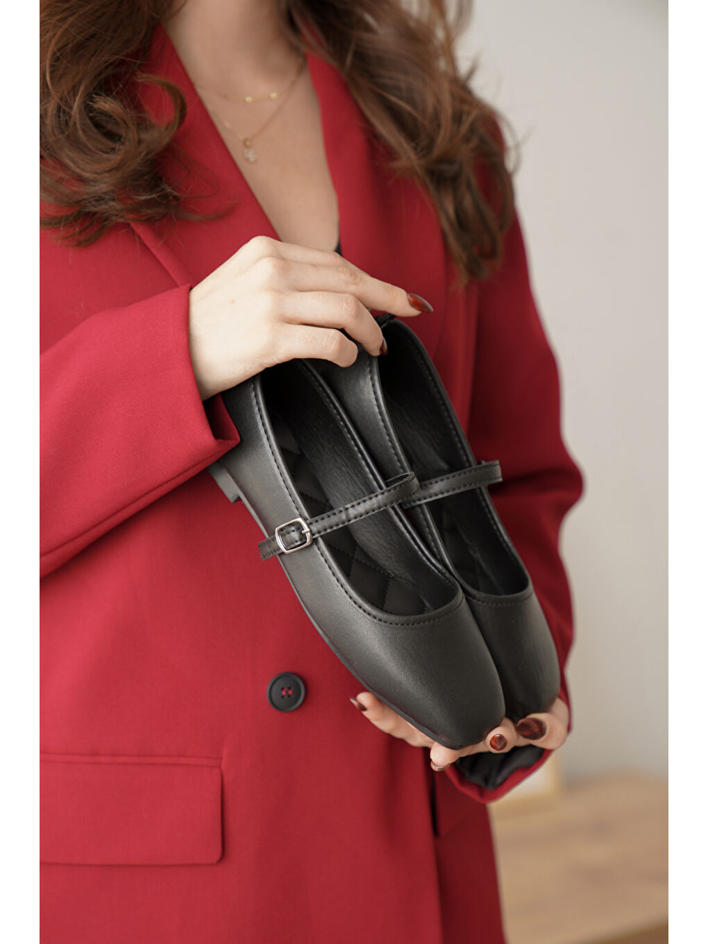 Siyah Trixie Kadın Babet-7