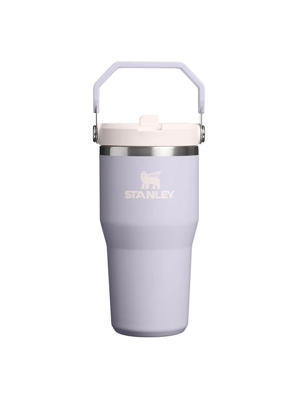 Renksiz Iceflow Flip Straw Tumbler Pipetli Termos | 0.60 L Purple Dust