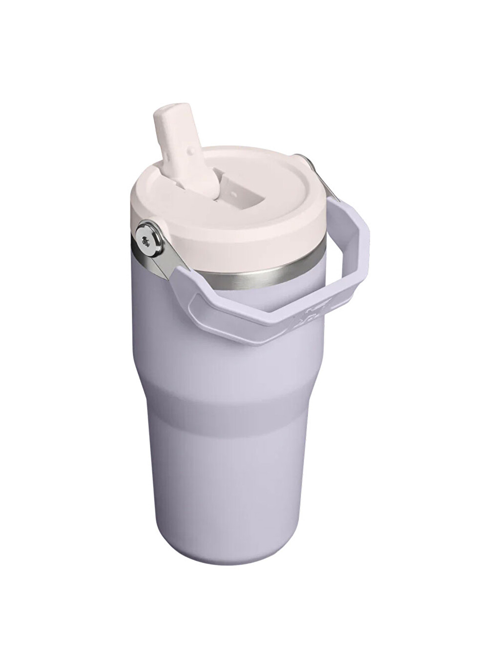 Renksiz Iceflow Flip Straw Tumbler Pipetli Termos | 0.60 L Purple Dust-1