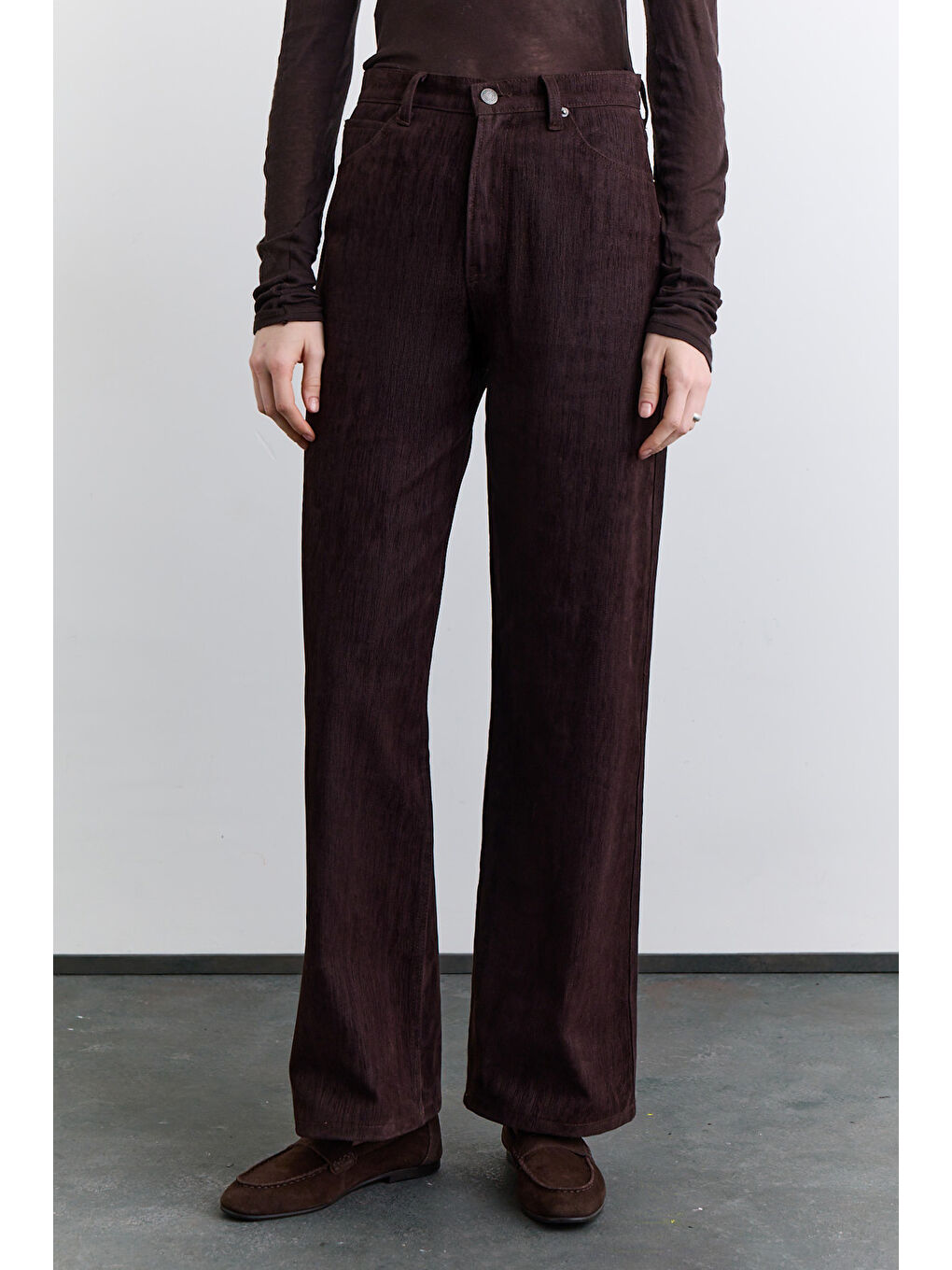 Studıo Denim Pantolon Kahverengi-2