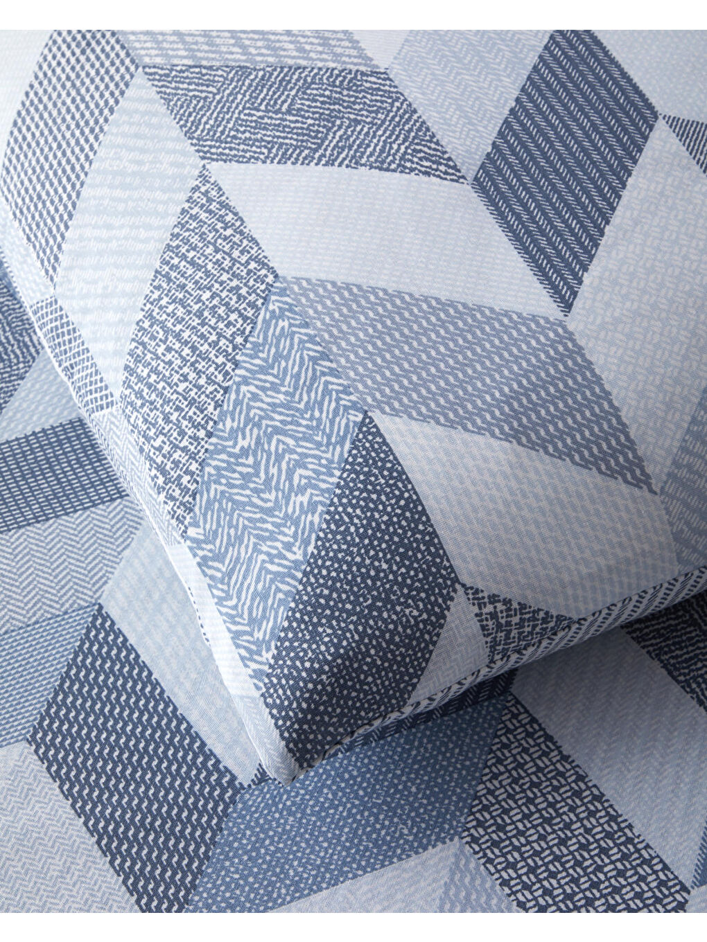 Linescape Kolay Ütülenir Çift Kişilik Nevresim Takımı 200x220 cm Açık Mavi-3